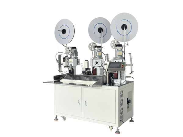 全自动三端合压机